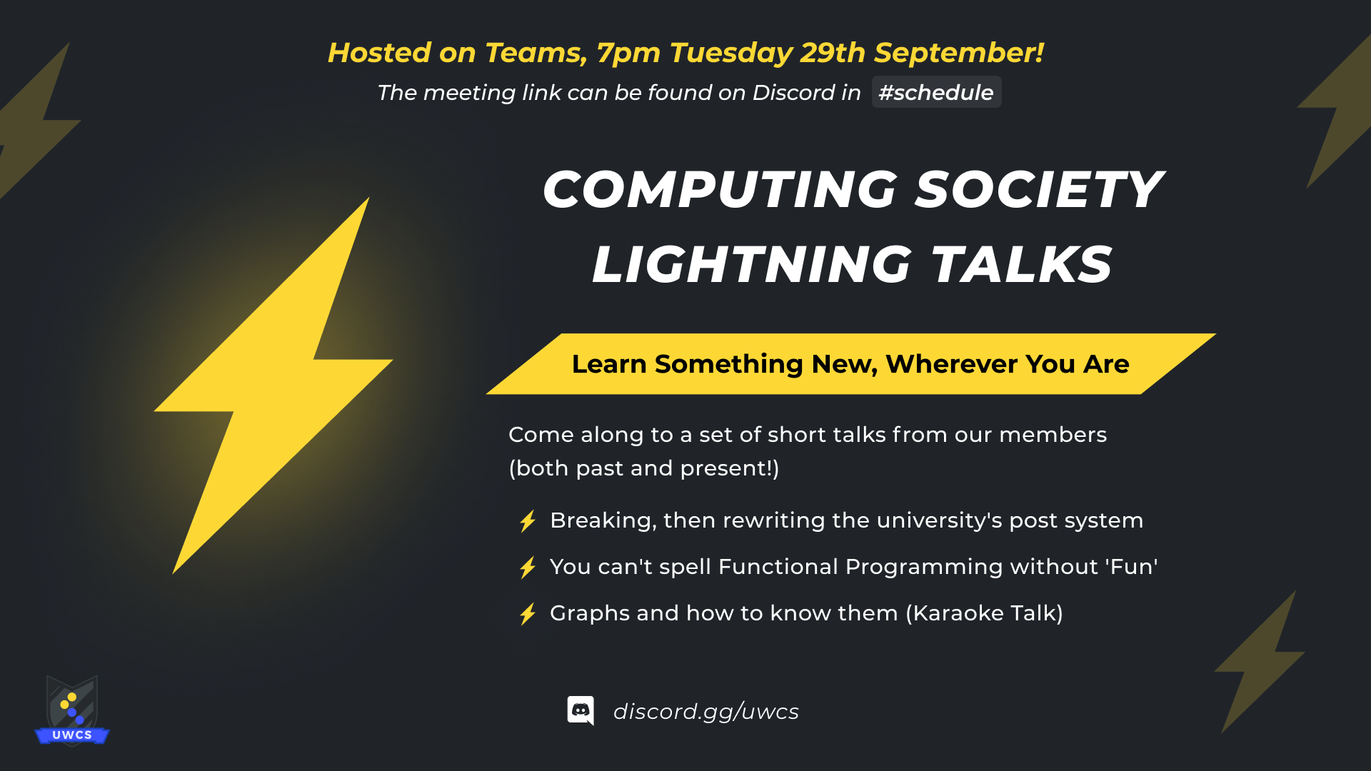 FreshersLightningTalks2020